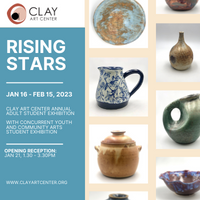 Rising Stars: Annual Student Exhibition with Concurrent Youth & Community Arts Exhibitions