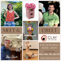 Clay Art Center Artists in Residence (2022-23) Virtual Meet & Greet