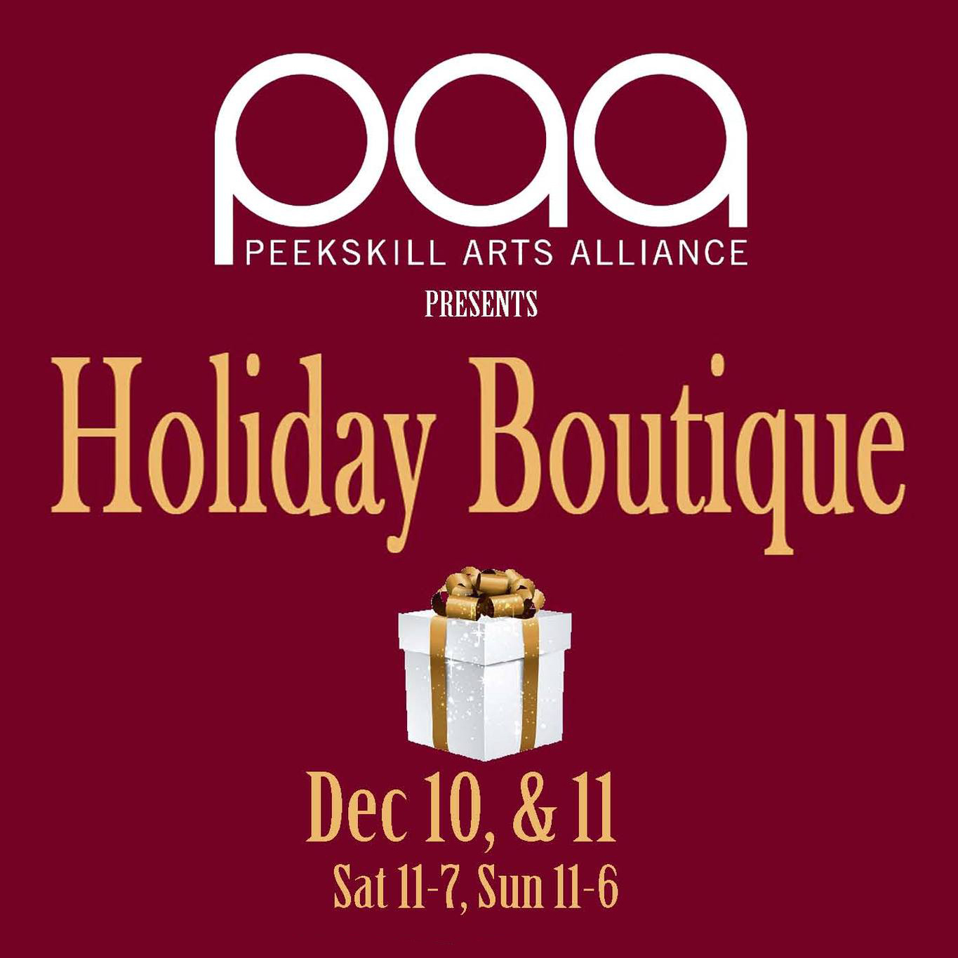 PAA Reception | Holiday Boutique