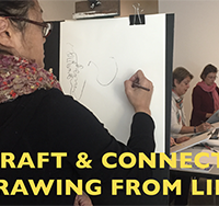 Craft & Connect Adult Art Workshop: Drawing from Life