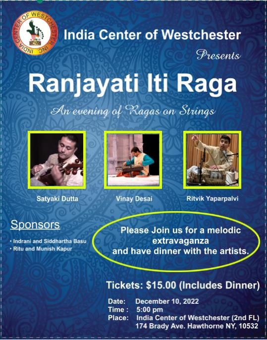 Ranjayati Iti Raga----------- An Evening of Ragas on Strings
