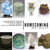 Homecoming: An Invitational Exhibition Celebrating 25 Years of Clay Art Center's Artists in Residence Program