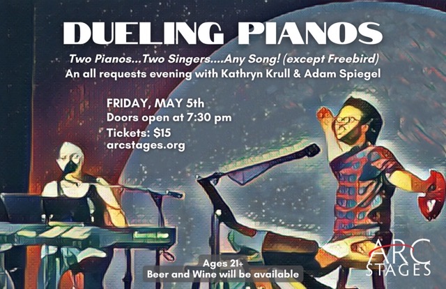 Dueling Pianos on Friday, May 5th