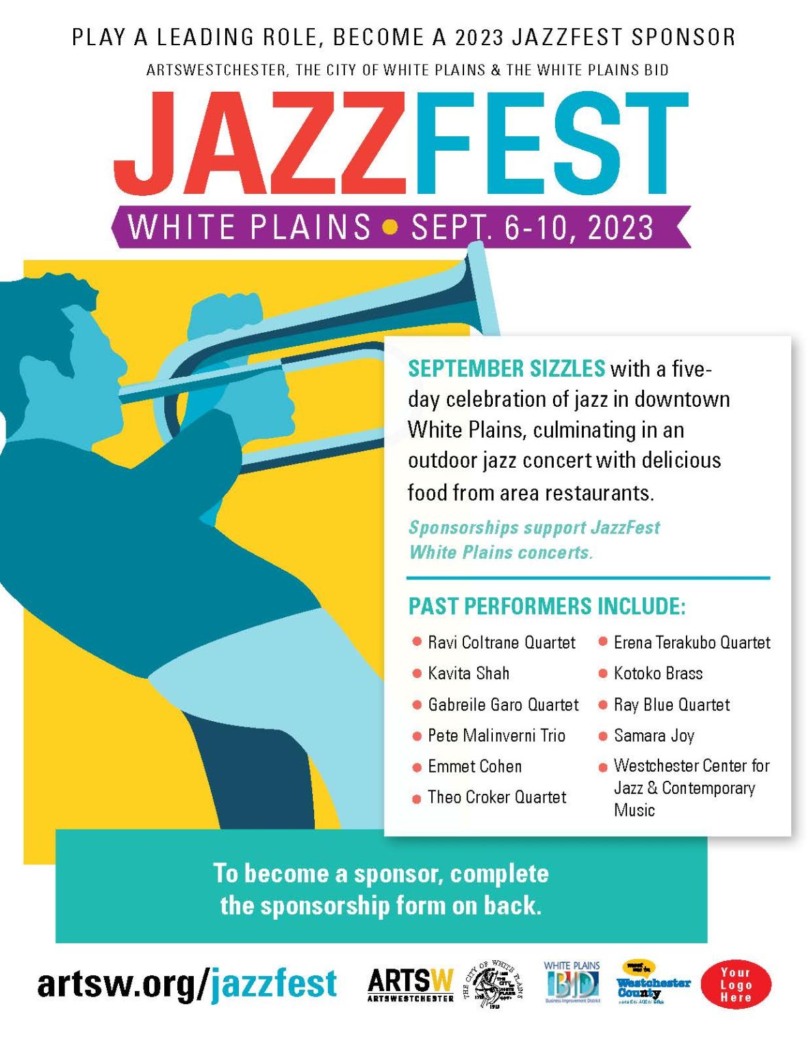 Jazz Festival: JazzFest White Plains | ArtsWestchester