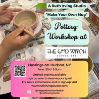 Make Your Own Mug- HandBuilding Pottery Workshop