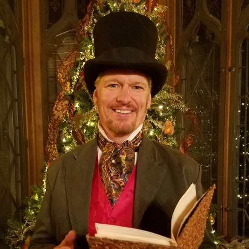 MR. DICKENS TELLS A CHRISTMAS CAROL at LYNDHURST MANSION