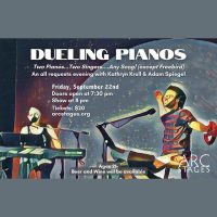 Dueling Pianos on Friday, September 22