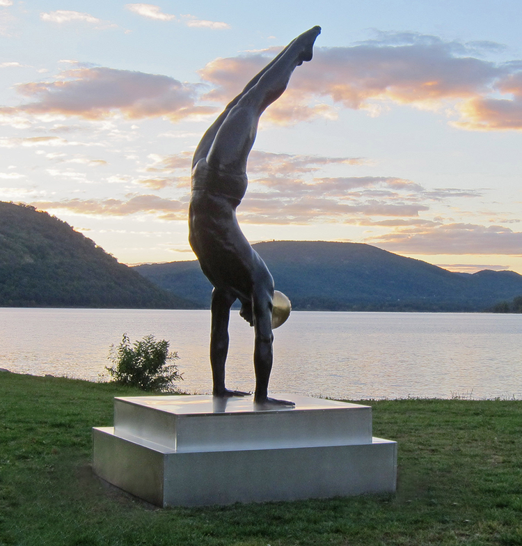 A Walk Among the Sculptures in Peekskill