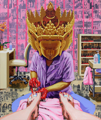 Artist Sammy Chong Explores Immigrant Workers in Solo Exhibition at Pelham Art Center