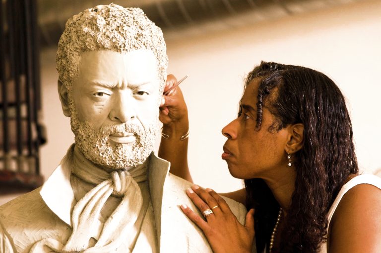 Sculptor Vinnie Bagwell Recalls the History of Enslaved Africans in Yonkers