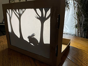Family Art Workshop: Winter Shadow Box