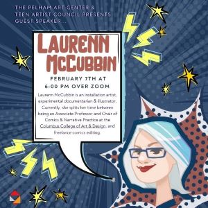 Pelham Art Center and the Teen Artist Council present: Careers in the Arts with Laurenn McCubbin