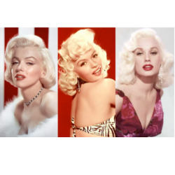 Those Bombastic Blonde Bombshells: Monroe, Mansfield, and Van Doren (Virtual)