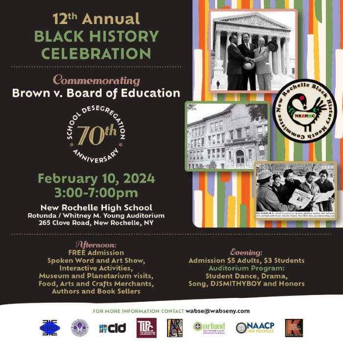 Black History Month Celebration at New Rochelle High School