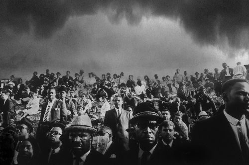 Photo by John Shearer: MLK Jr. funeral, on display at the Capa Space.