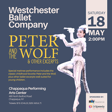 WESTCHESTER BALLET COMPANY: Peter and the Wolf & Other Excerpts