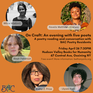 On Craft: An Evening with Five Poets