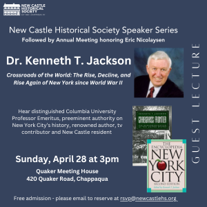 Lecture by Dr. Kenneth Jackson