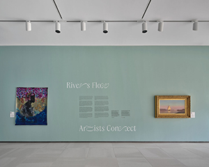 Tour of "Rivers Flow / Artists Connect"
