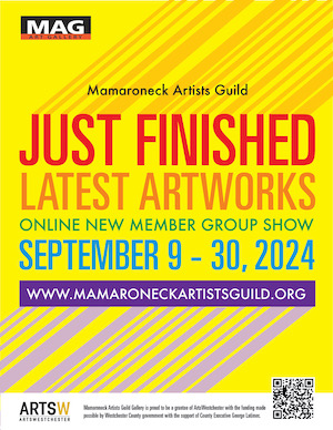 MAG Online Art Show | Just Finished: Latest Artwork by New Members | Show Dates: September 9 –  30, 2024