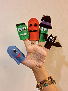 Family Art Workshop: Finger Monsters