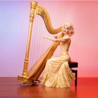 Harpist Lisa Tannebaum in Concert