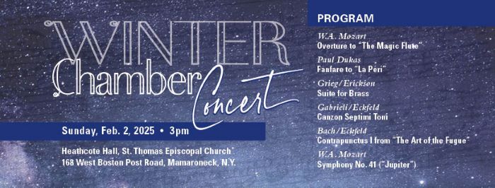 Excelsior Symphony Orchestra Winter Chamber Concert