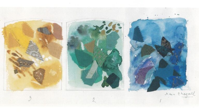Sketches by Marc Chagall at Pocantico Center