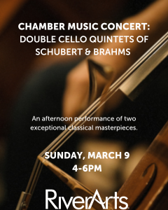 Chamber Music Concert: Double Cello Quintet of Schubert & Brahms