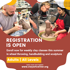 Get creative with clay this Summer at Clay Art Center!