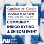 Community Indigo Dyeing & Shibori Event at Garrison Art Center for Upstate Art Weekend