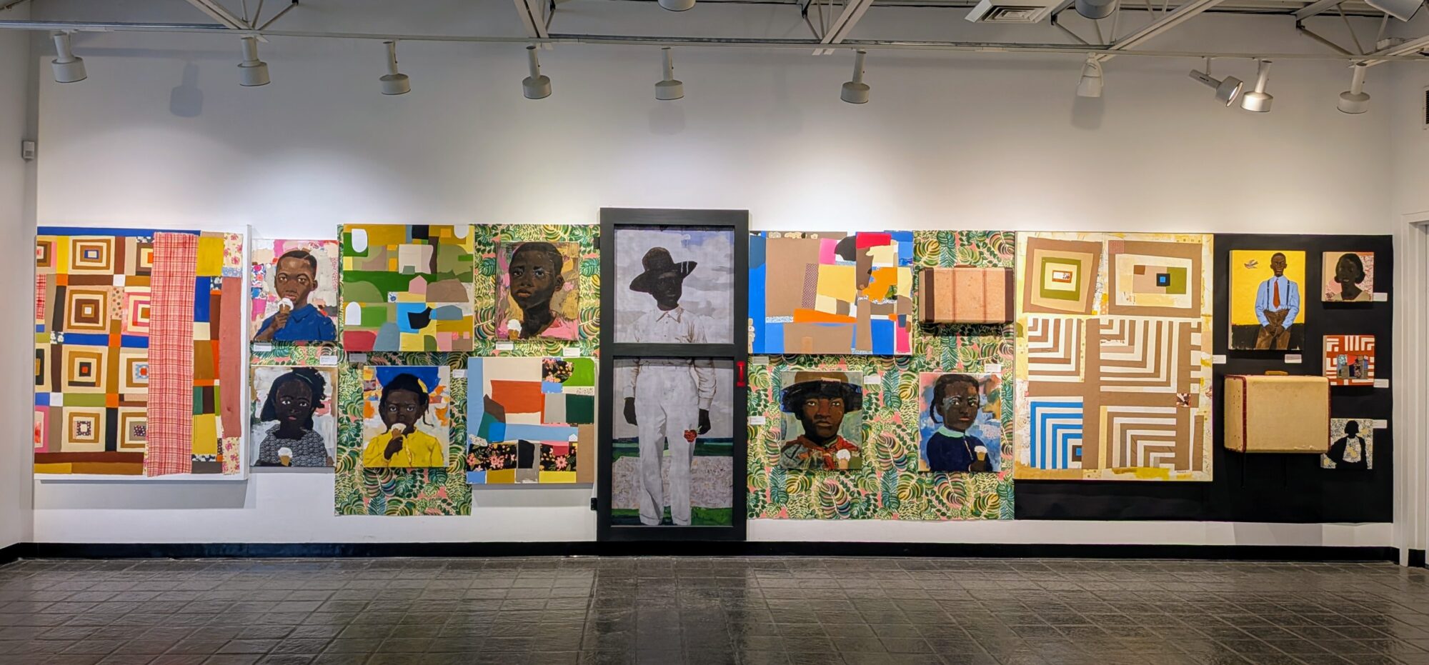 installation of ransome solo exhibition at pelham art center (photo by Yana Rolnik)
