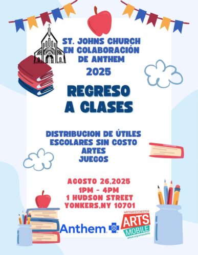 St. Johns Regreso a clases 2025 Flyer 