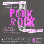 Pelham Art Center\'s Studio Cafe 2025: PUNK ROCK!!