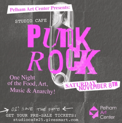 Pelham Art Center\'s Studio Cafe 2025: PUNK ROCK!!