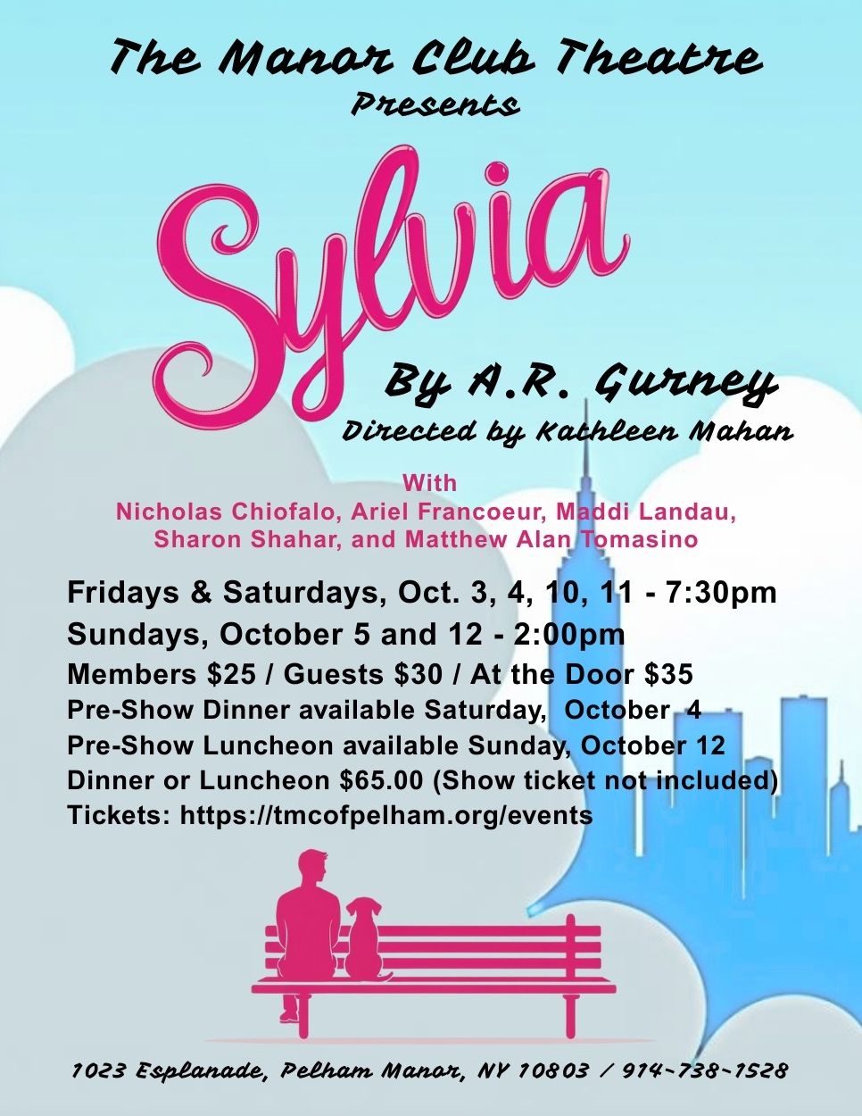 SYLVIA, A Comedy Play by A.R. Gurney