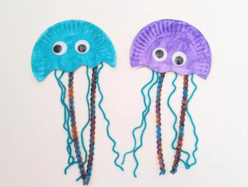 paper jellyfish craft