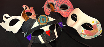 Family Art Workshop: Masquerade Masks