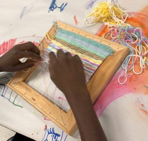 weaving project for kids