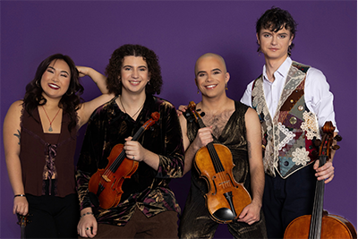 C³ — Concert • Clinic • Conversation with the Poiesis Quartet