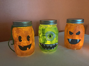 Family Art Workshop: Jack-o’-lantern Jars