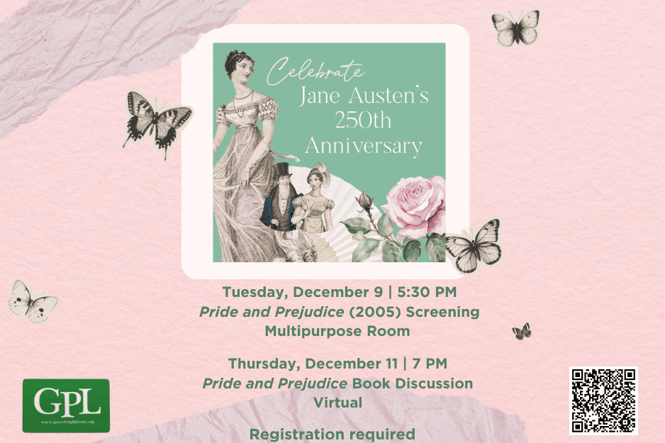 Celebrate Jane Austen's 250th Anniversary!