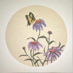 Harrison Public Library presents, "Healthy Yards and Other Landscapes: Ink Paintings" by Theresa Beyer