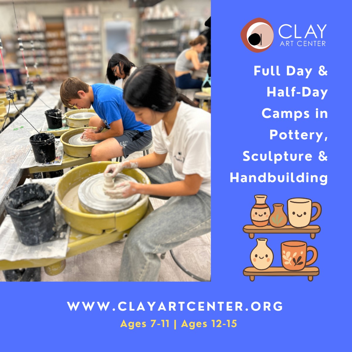 Summer Day Clay Camp Early Registration
