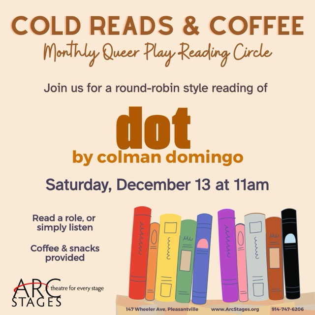 Arc Stages Queer Play Reading Circle, December 13