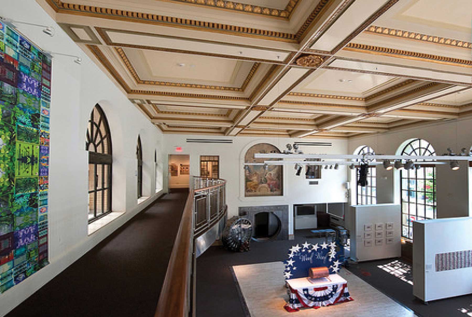 View from 2nd Floor ArtsW Galleries