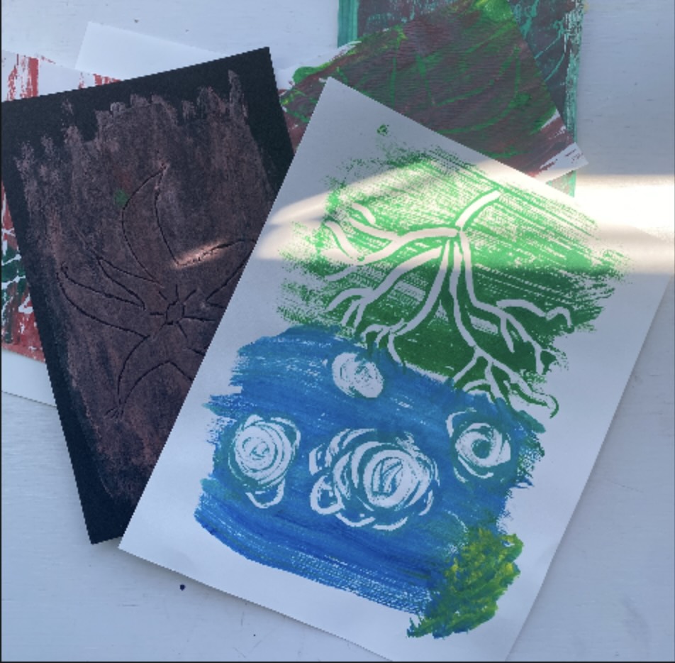 Printmaking Without a Press Workshop