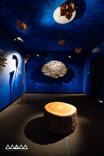 Sound Forest / Memory Cave Vault Installation by Bruce Odland & Soli Pierce