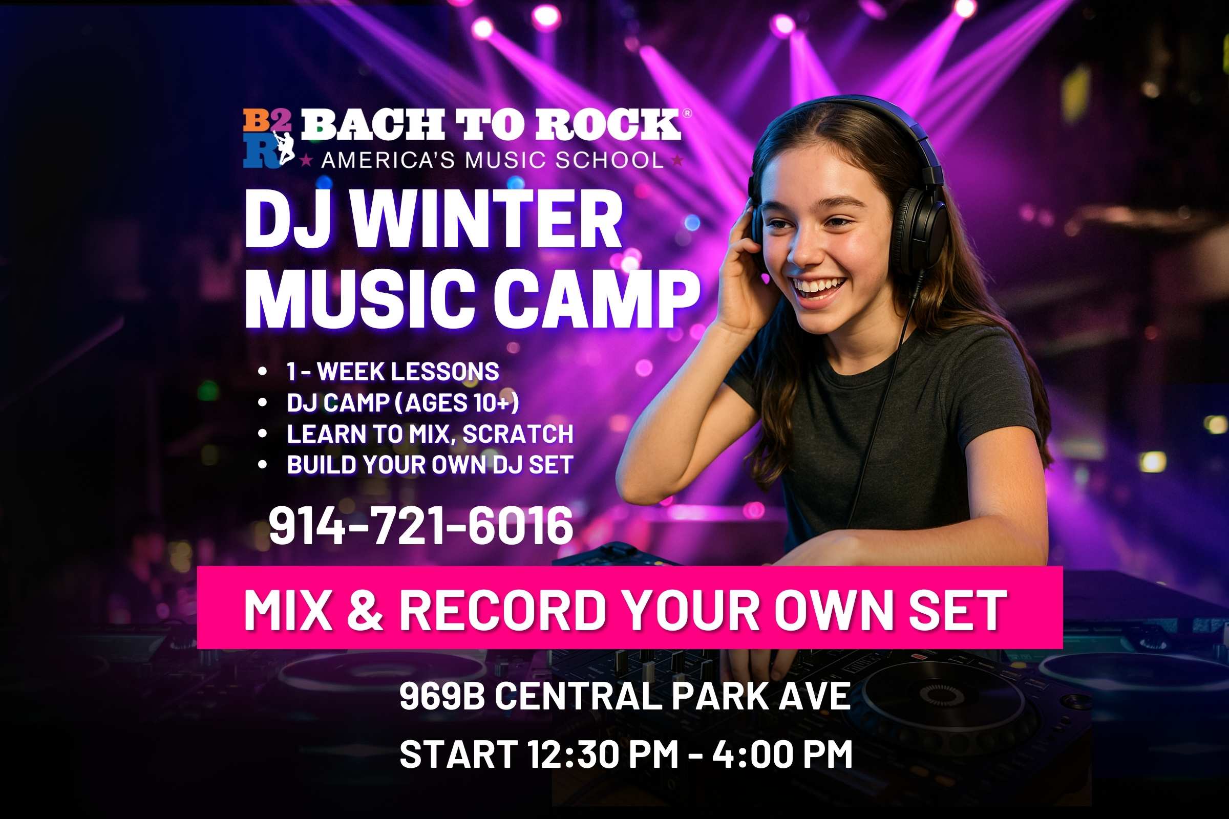 Bach to Rock Scarsdale DJ Music Camp