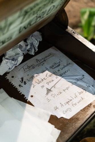 detail from the allurement exhibit